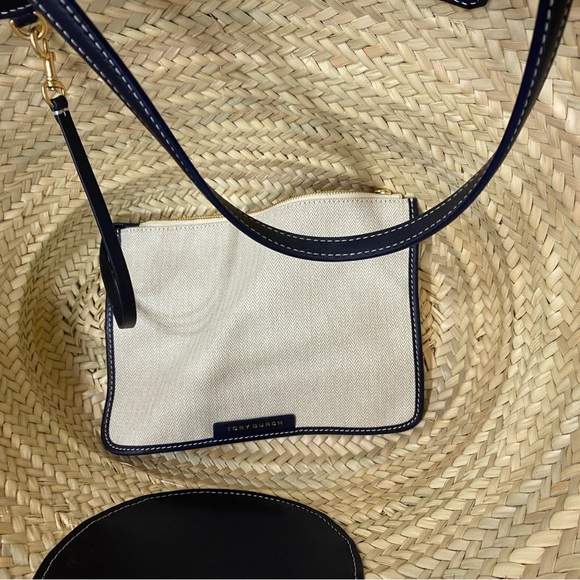 Straw Tory Burch bag large - Picture 3 of 5